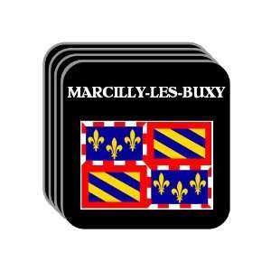  Bourgogne (Burgundy)   MARCILLY LES BUXY Set of 4 Mini 