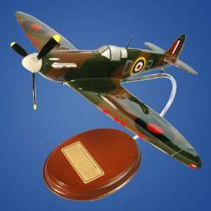 Supermarine Spitfire Mk V RAF Quality Desktop Wood British Fighter 