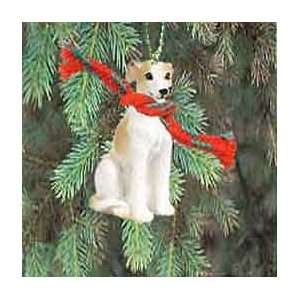  Whippet Christmas Ornament