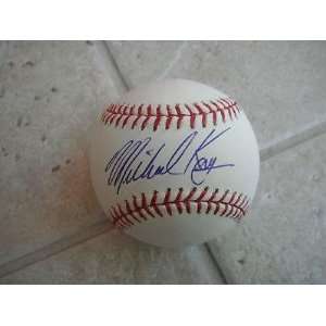  Michael Kay Autographed Baseball   Yankees Official Ml W 