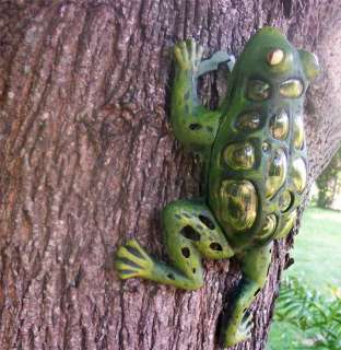 Tree Frog Glo Critter Garden Lantern Cast Iron  