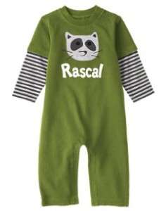 GYMBOREE Boy Mommys Rascal Overalls Romper Jeans NWT  