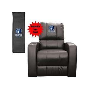   Grizzlies Home Theater Recliner with Zip in Team Panel Furniture