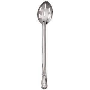  15 15 Length, Heavy Guage Stainless Steel Slotted Bowl Basting Spoon