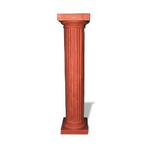   Design 1800 12T ResinStone Fluted Doric Columns Patio, Lawn & Garden