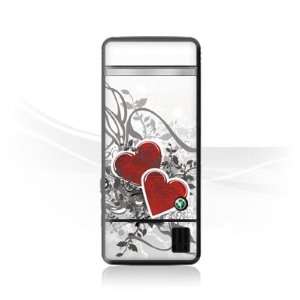   Design Skins for Sony Ericsson C902   Hearts Design Folie Electronics