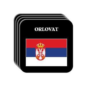  Serbia   ORLOVAT Set of 4 Mini Mousepad Coasters 