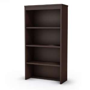  South Shore, Cakao Collection, Shelf Bookcase, Chocolate 