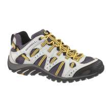 MENS MERRELL MANISTEE WATERPROOF SHOES ASH/YELLOW SIZE 7 15 J82195 