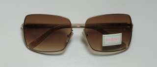 NEW LILLY PULITZER CAMERON GOLD/CREAM/BROWN CUTE SUNGLASS/SHADES 