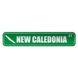   NEW CALEDONIA ST  STREET SIGN COUNTRY