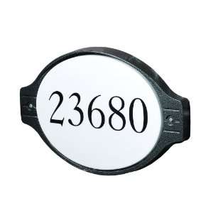   DVP1504HB Custom Plate Address Light, Hammered Black