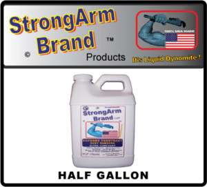 StrongArm Brand Half Gal Penetrating Oil Rust Remover 837654179345 