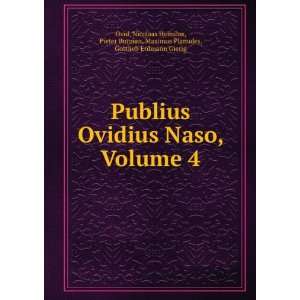  Publius Ovidius Naso, Volume 4 Nicolaas Heinsius, Pieter 