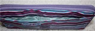New with Tag Kipling 2 Go Travel Wallet Stripey  
