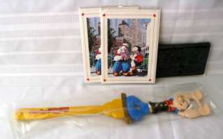 Popeye Back Scratcher (Plastic) Greeting Cards (2) & Checkbook cover 