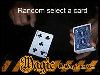 B002 3 Close Up Magic Trick WOW Plastic Card Sleeve+DVD  
