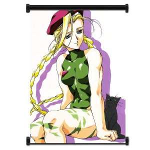  Street Fighter Anime Game Cammy Wall Scroll Poster (31x42 