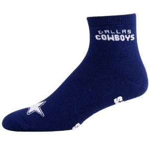  Dallas Cowboys Navy Blue Slipper Socks