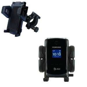 Bike Handlebar Holder Mount System for the Samsung SGH A517   Gomadic 