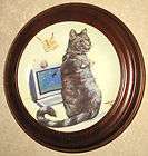 collectable cat plates  