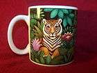 sakura jungle by stephanie stouffer black tiger mug 3 1