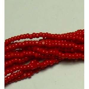   Czech 6/0 Seed Bead on Loose Strung 6 String Hank Approx 900 Beads
