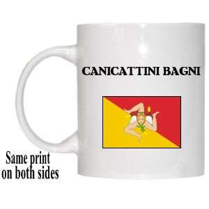    Italy Region, Sicily   CANICATTINI BAGNI Mug 