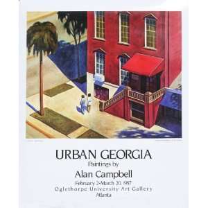  Urban Georgia Paintings by Alan Campbell poster 