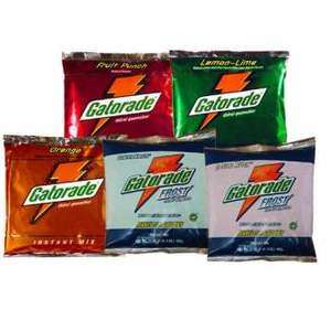 32 pack Gatorade 03944 21oz Variety Concentrated Powder Packets Makes 