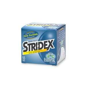  Stri Dex Essential Care Triple Action Pads, 55 Count (Pack 