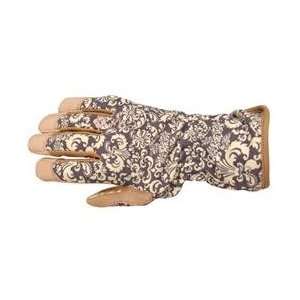  Stretchable Blue/Stone Floral Garden Gloves Everything 