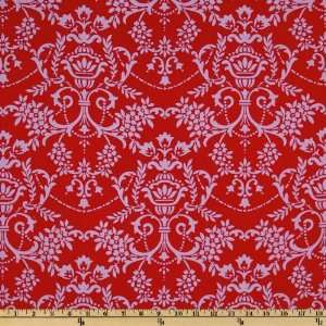  44 Wide Crazy Love Natasha Red Fabric By The Yard 