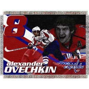  Alexander Ovechkin #8 Washington Capitals NHL Woven 
