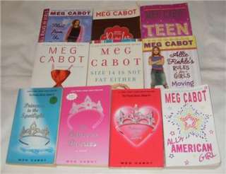 HUGE set of 10 Meg Cabot books Princess Diaries+  