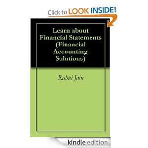 Learn about Financial Statements (Financial Accounting Solutions 