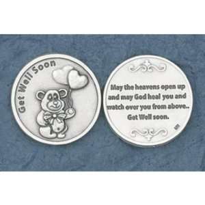  25 Get Well Soon Prayer Coins Jewelry