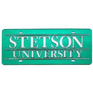  Stetson University Hatters Green Mirror License Plate 
