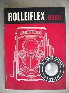 Rolleiflex Guide Focal Booklet W.D. Emanuel Camera 1953  