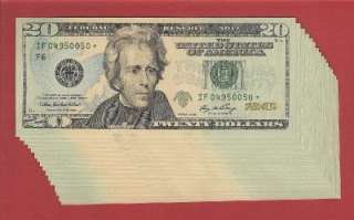 US CURRENCY 2006* $20 STAR NOTE New Paper Money GEM CU  