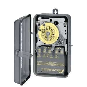   DPST 24 Hour 125 Volt Time Switch with 3R Steel Case and Carry over