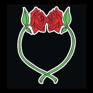     Kissing Roses Decal for Cars Trucks Home and More 
