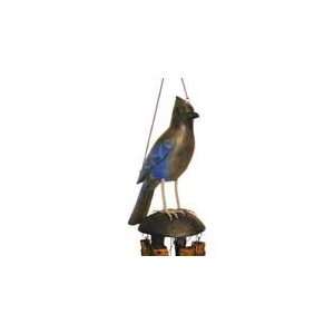 Cohasset Imports Stellers Jay Wind Chime  Patio, Lawn 
