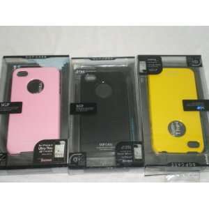 com SGP case cover for iPhone 4G (pink)/ free mirror screen protector 