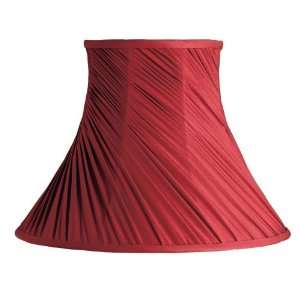  Laura Ashley SFW313 Classic 13 Inch Bell Shade, Red