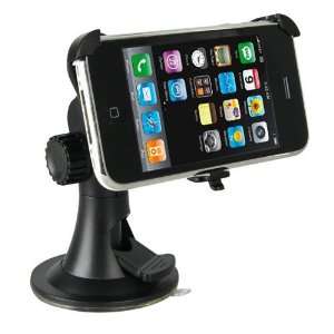   Rotating Car Kit Windshield Holder Mount Cradle For iPhone 3GS 4 4s