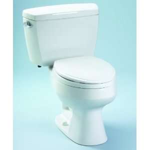 Toto CST716#04 Gray Carusoe 1.6GPF Two Piece Elongated Toilet (Less 