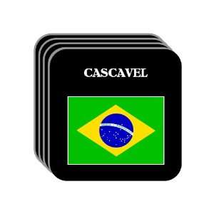 Brazil   CASCAVEL Set of 4 Mini Mousepad Coasters