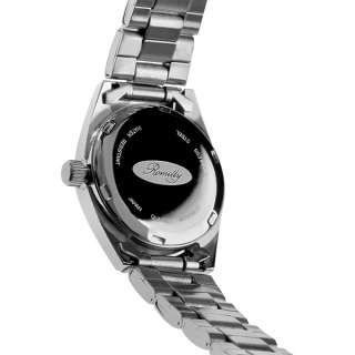   series stainless steel case date day windows luminous hands mineral