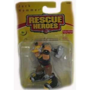  Rescue Heroes 3 Jack Hammer Mini Figure Toys & Games